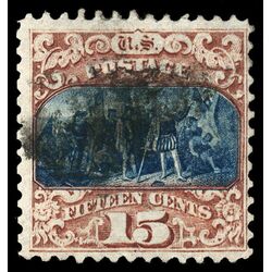 us stamp postage issues 119 columbus 15 1869 U 004