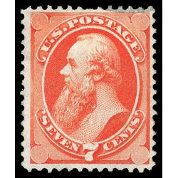 us stamp postage issues 149 stanton 7 1870 U VF 001
