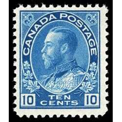 canada stamp 117 king george v 10 1922 M F VFNH 018