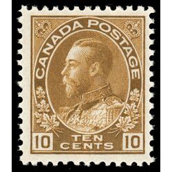 canada stamp 118 king george v 10 1925 M F VFNH 011