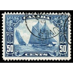 canada stamp 158 bluenose 50 1929 U VF 167