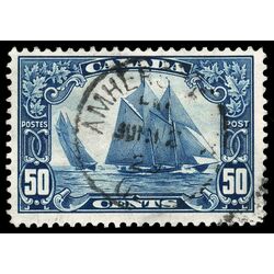 canada stamp 158 bluenose 50 1929 U VF 168