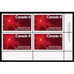 canada stamp 534ii atom splitting 6 1971 PB LR
