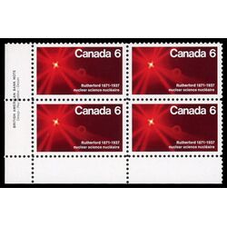 canada stamp 534 atom splitting 6 1971 PB LL