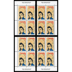 canada stamp 539ii l j papineau 6 1971 PB SET