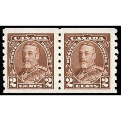 canada stamp 229 pair king george v 1935 M VFNH 002