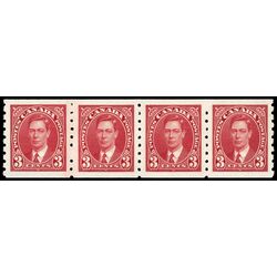 canada stamp 240 strip king george vi 1937 M VFNH 003