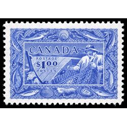 canada stamp 302 fisherman 1 1951 M XFNH 049