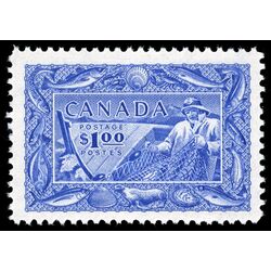 canada stamp 302 fisherman 1 1951 M VFNH 051