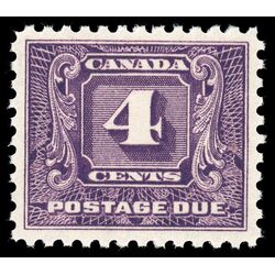 canada stamp j postage due j8 second postage due issue 4 1930 M XFNH 013