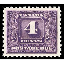 canada stamp j postage due j8 second postage due issue 4 1930 M XFNH 014