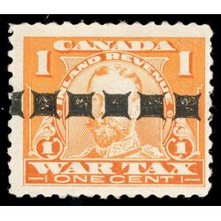 canada revenue stamp fwt7b war tax george v 1 1915 M FNH 006