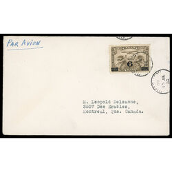 canada stamp c air mail c3 c1 surcharged two winged figures against globe 6 1932 FDC 044