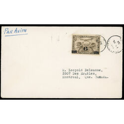 canada stamp c air mail c3 c1 surcharged two winged figures against globe 6 1932 FDC 045