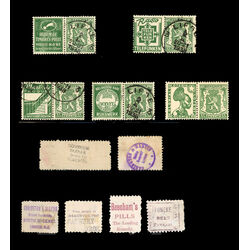 stamps with advertisements