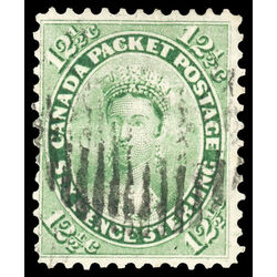 canada stamp 18 queen victoria 12 1859 U F VF 064