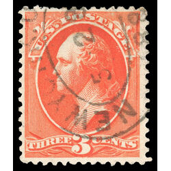 us stamp postage issues 214 washington 3 1887 U VF 003