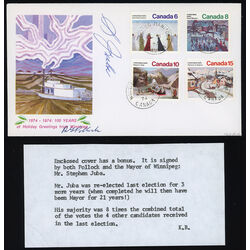 canada stamp 650 3 fdc christmas 1974 FDC COMBO 006