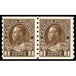 canada stamp 129pa king george v 1918 M F VFNH 003