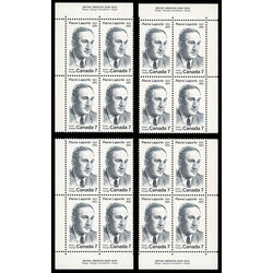 canada stamp 558 pierre laporte 7 1971 PB SET