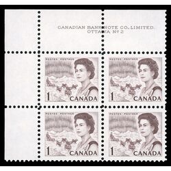 canada stamp 454 queen elizabeth ii northern lights 1 1967 PB UL %232