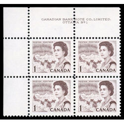 canada stamp 454 queen elizabeth ii northern lights 1 1967 PB UL %231