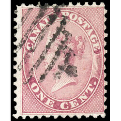 canada stamp 14 queen victoria 1 1859 U F 109