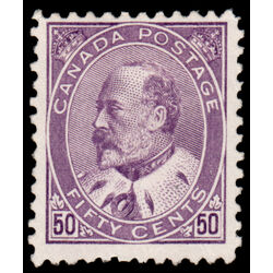 canada stamp 95 edward vii 50 1908 M F VF 078