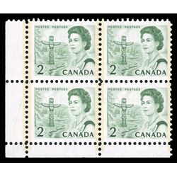 canada stamp 455piii queen elizabeth ii pacific totem 2 1972 CB LL