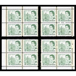 canada stamp 455piv queen elizabeth ii pacific totem 2 1972 CB SET