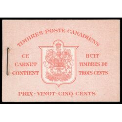 canada stamp bk booklets bk34d king george vi in airforce uniform 1942 M VFNH FR 006