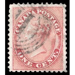 canada stamp 14 queen victoria 1 1859 U VF 110