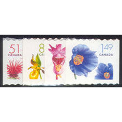 canada stamp 2128 31 flower definitives coils 3 94 2005