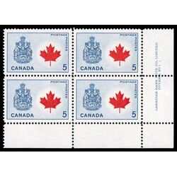 canada stamp 429a canada maple leaf 5 1966 PB LR %231