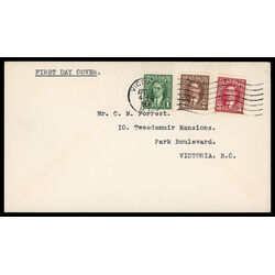 canada stamp 231 3 fdc king george vi 1937