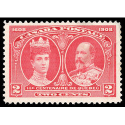 canada stamp 98 king edward vii queen alexandra 2 1908 M VFNH 041