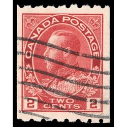 canada stamp 124 king george v 2 1913 U VF 045