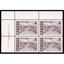 canada stamp 461 alaska highway by a y jackson 8 1967 PB UL %232