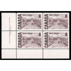 canada stamp 461iv alaska highway by a y jackson 8 1967 PB LL