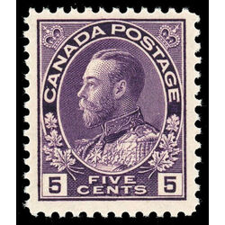 canada stamp 112i king george v 5 1922 M VFNH 003