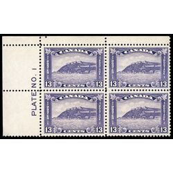 canada stamp 201 quebec citadel 13 1932 PB UL %231 037