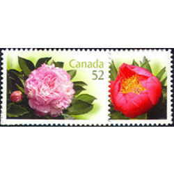 canada stamp 2261s peonies 2008