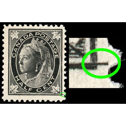 canada stamp 66i queen victoria 1897 M FNH 005