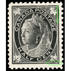 canada stamp 66i queen victoria 1897 M VF 004