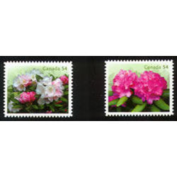 canada stamp 2319 20 rhododendrons 2009