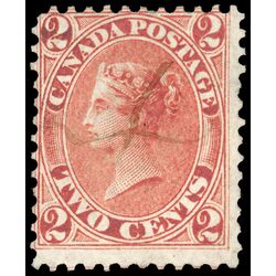 canada stamp 20 queen victoria 2 1859 U VG F 078
