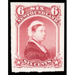 newfoundland stamp 35p queen victoria 6 1870 M VF 001