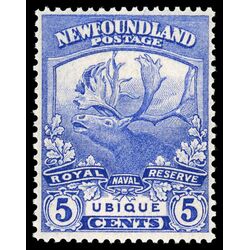 newfoundland stamp 119 ubique 5 1919 M VFNH 002