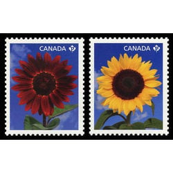 canada stamp 2443 2444 sunflowers 2011