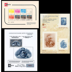 canada philatelic exhibition card capex 78 set of 3